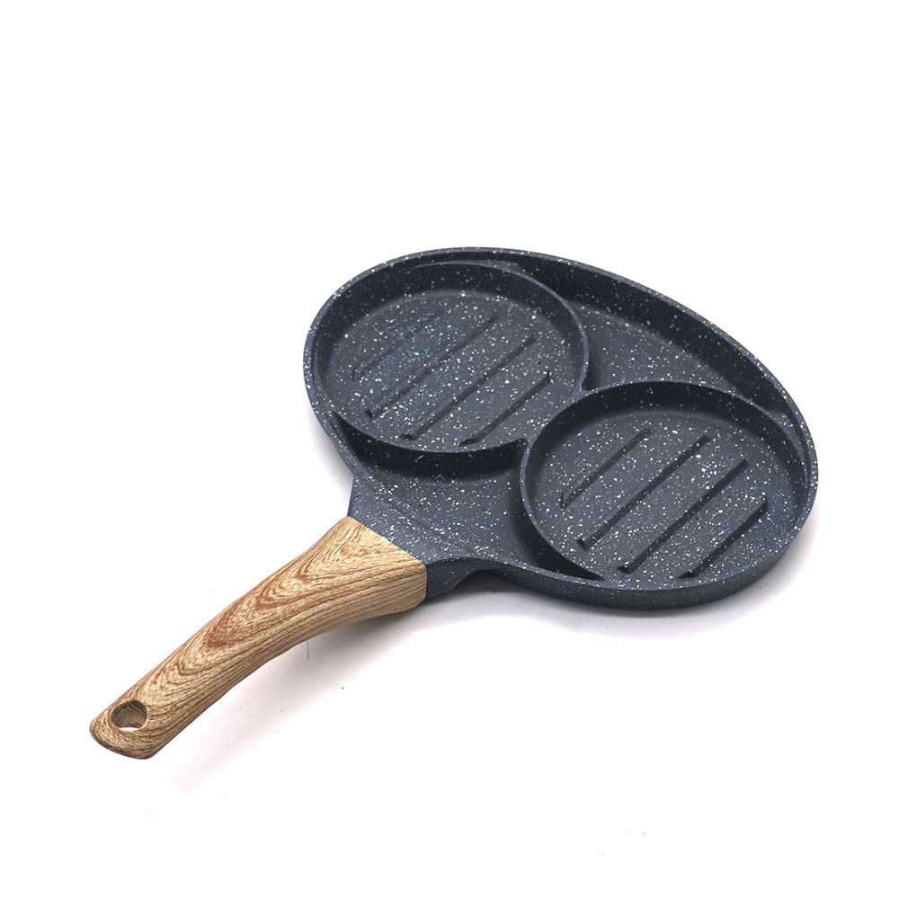 Oval Two Hole Frying Pan