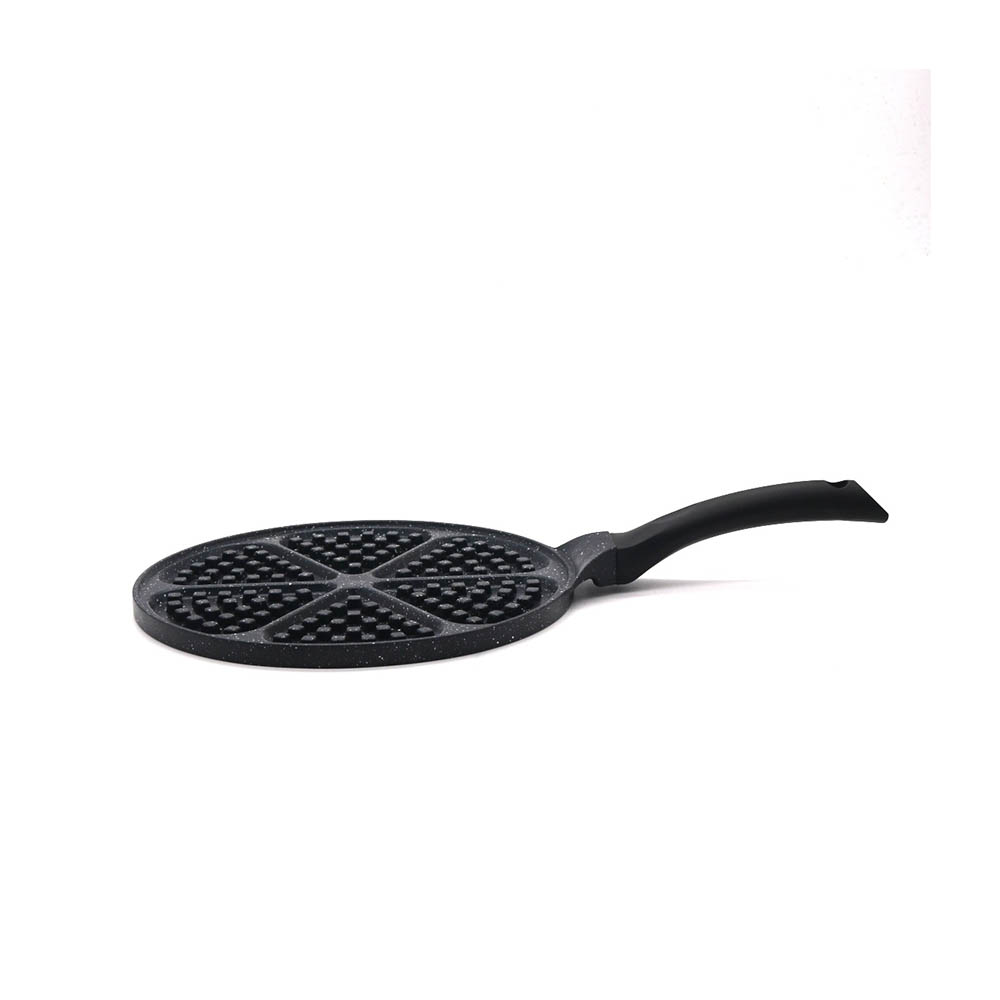 6-Hole Waffle Pan With Flower Shape