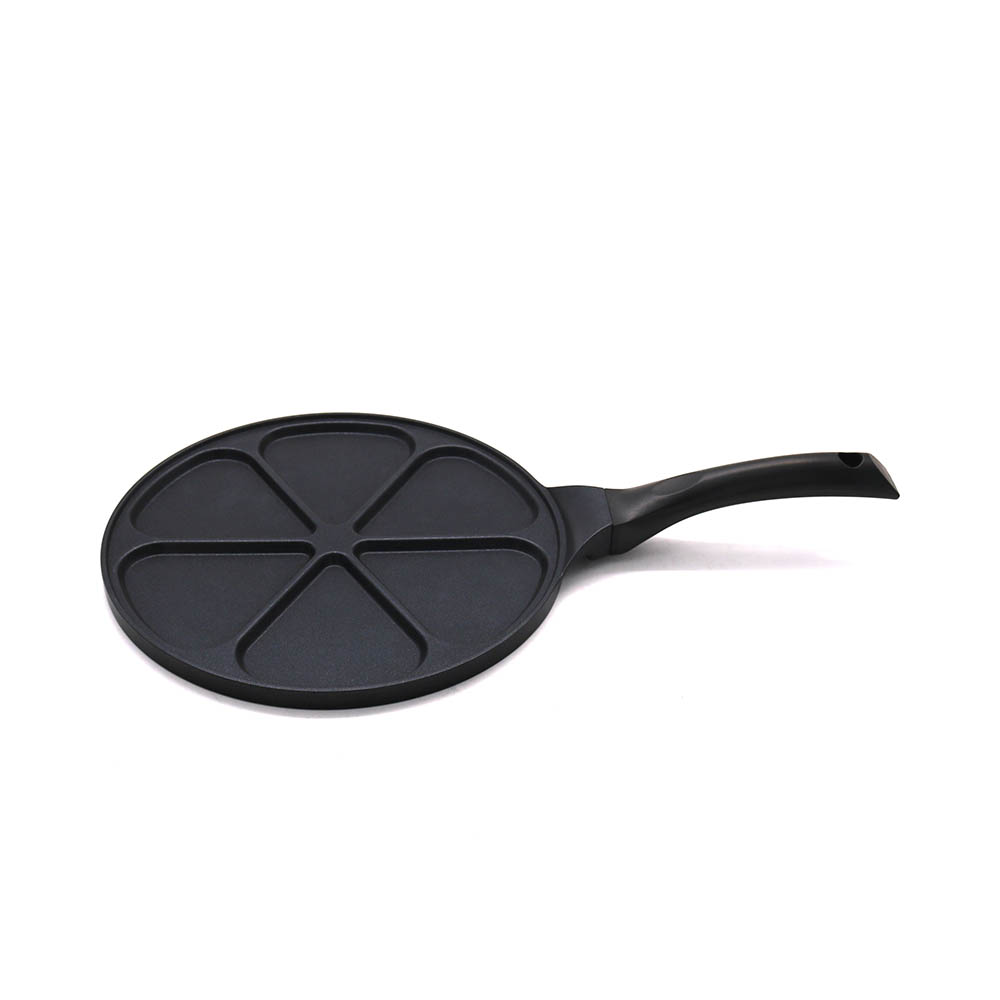 6-Hole Frying Pan With Flower Shape