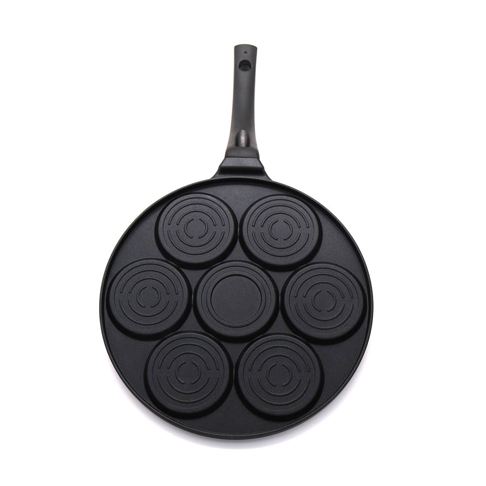 7-Hole Frying Pan