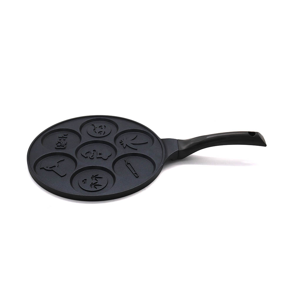 7-Hole Frying Pan