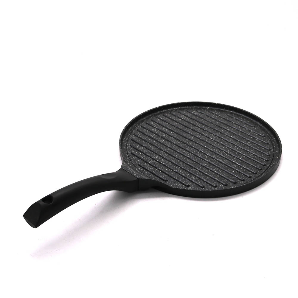 26 Round Inner Ribbed Frying Pan