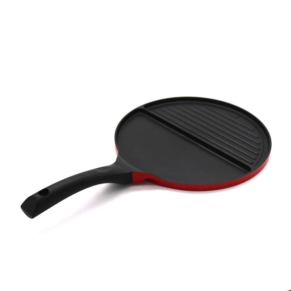 26 Two-Compartment Frying Pan