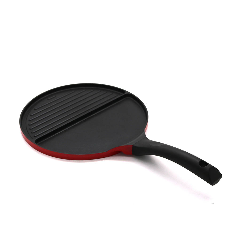 26 Two-Compartment Frying Pan